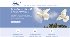 Desktop Screenshot of idealfuneral.com